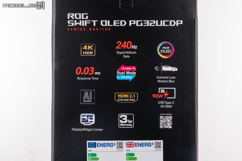 ROG SWIFT OLED PG32UCDP 電競螢幕實測 在 4K 高解析與 480 Hz 高反應自由切換的遊戲螢幕首選