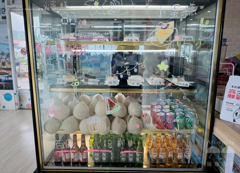 屏東枋山｜茉莉灣海景咖啡廳－吹冷氣看海放空的好地方