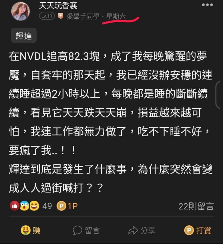 這是關於貸款200萬買輝達兩倍槓桿NVDL的故事