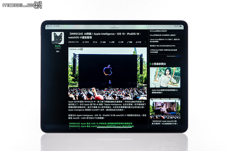 iPad Air M2 13吋長期體驗|「日常」使用的終極多工利器!