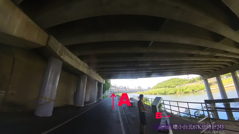『環小台北67公里（逆時針）EP.6/6』簡單安全百搭的自行車路線-從第50圈再認識台北河濱自行車道！EP.6/6南港展覽館→1號水門→10號水門大佳河濱公園18K