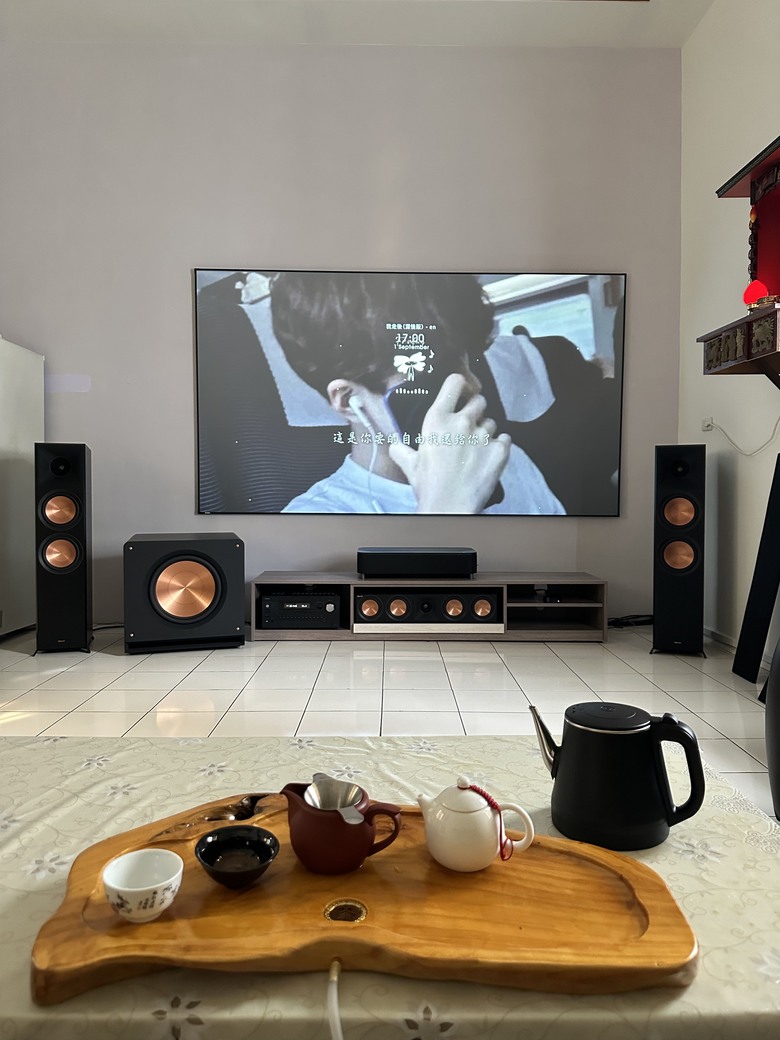 Klipsch 音響及雷射電視分享