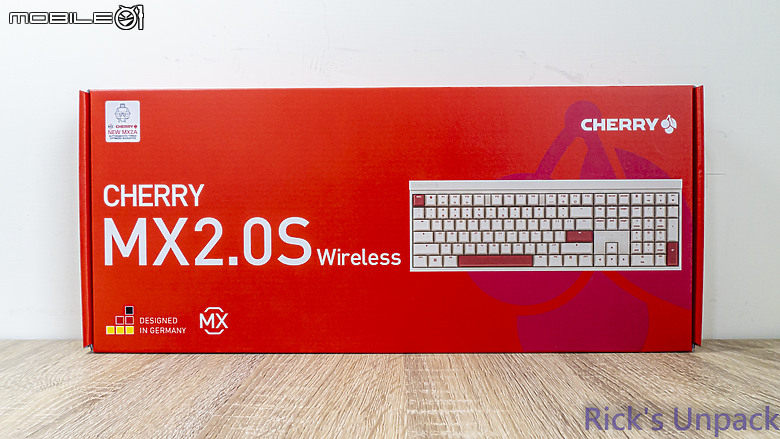 【開箱】原汁原味MX2A的櫻桃鍵盤 | CHERRY MX BOARD 2.0S WIRELESS MX2A