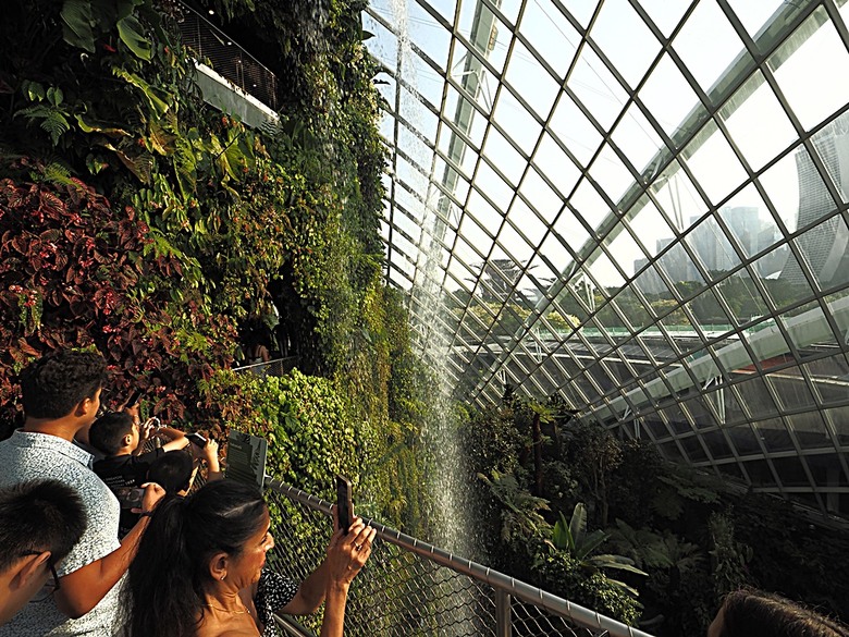 濱海灣花園 雲霧林(Cloud Forest)、花穹(Flower Dome) 及《莫內印象(Impressions of Monet)》特展、擎天樹叢(Supertree Grove)的《花園狂想曲(Garden Rhapsody)》聲光秀、遊園導覽車(Audio Tour)、Jurassic Nest FoodHall中的Hawker Chan燒肉飯,及金沙酒店《幻彩生輝(Spectra- A Light and Water)》燈光秀 — 赤道三國文化休閒行旅 之 新加坡篇 第五回 濱海灣花園