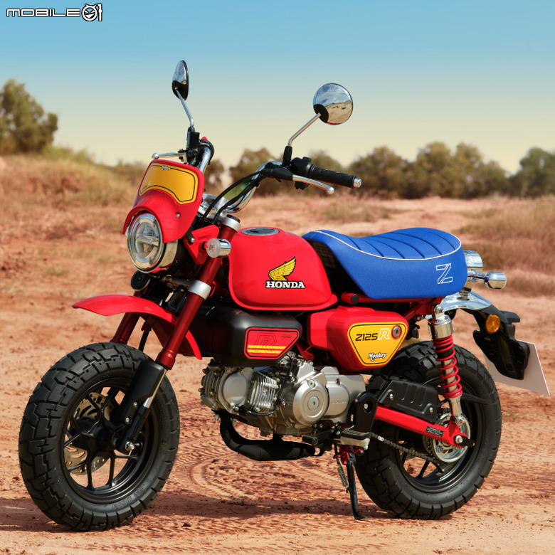 【海外新訊】復古x越野x猴!Honda Monkey Z125R特仕版登場!