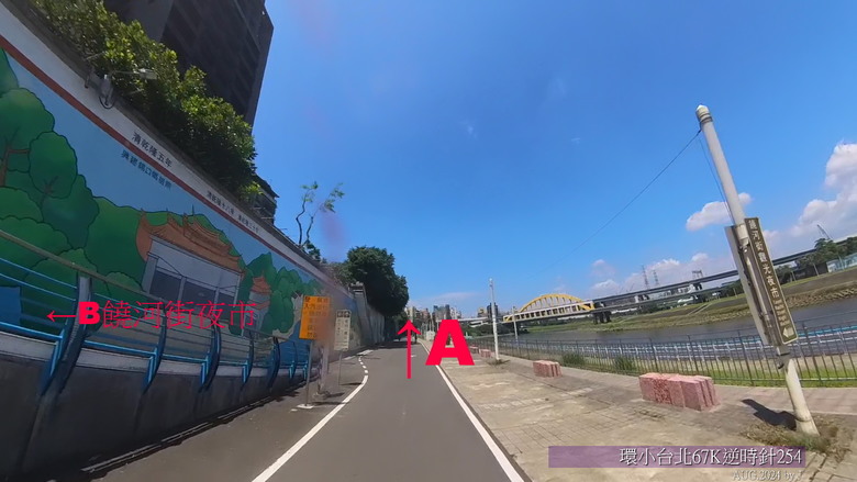 『環小台北67公里（逆時針）EP.6/6』簡單安全百搭的自行車路線-從第50圈再認識台北河濱自行車道！EP.6/6南港展覽館→1號水門→10號水門大佳河濱公園18K