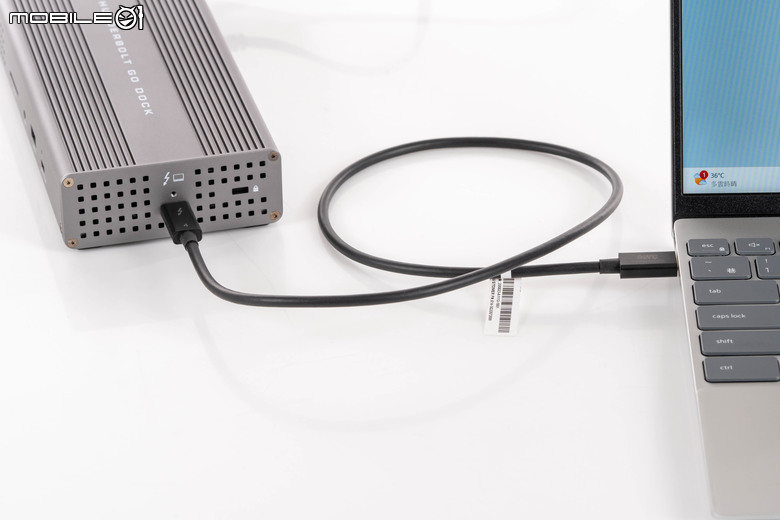 OWC Thunderbolt Go Dock 開箱試用 具備完整擴充介面以及高速傳輸性能
