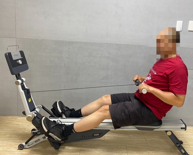 老爸的運動新夥伴-bgym w600划船機