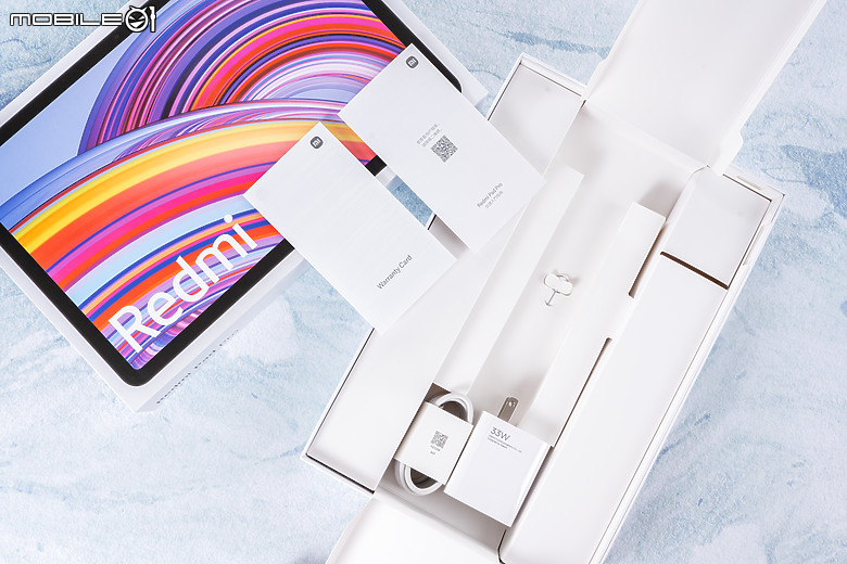 紅米Redmi Pad Pro測試|配件齊全、售價親民的多工之選!