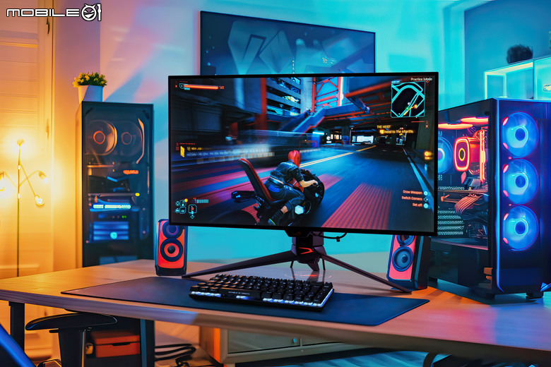 ROG SWIFT OLED PG32UCDP 電競螢幕實測 在 4K 高解析與 480 Hz 高反應自由切換的遊戲螢幕首選