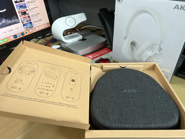 三年了......有種好久沒買耳機的感覺......AKG N9 Hybrid