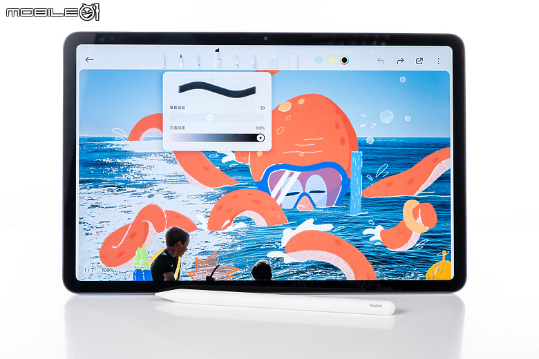 紅米Redmi Pad Pro測試|配件齊全、售價親民的多工之選!
