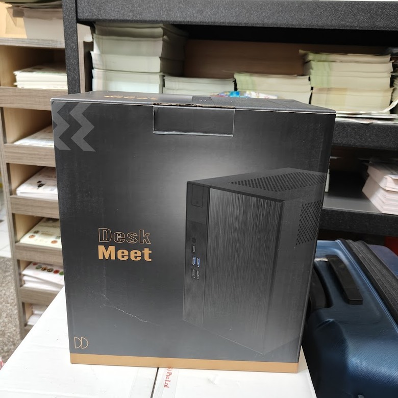 迷你 AM5 平台準系統 華擎 DeskMeet X600 使用桌上型電源及記憶體/3.5吋硬碟安裝心得