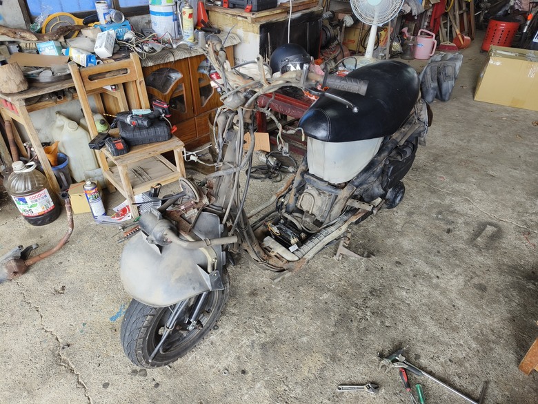 廖先生委託-31老豪邁(GY6引擎)大整理&全車LED化