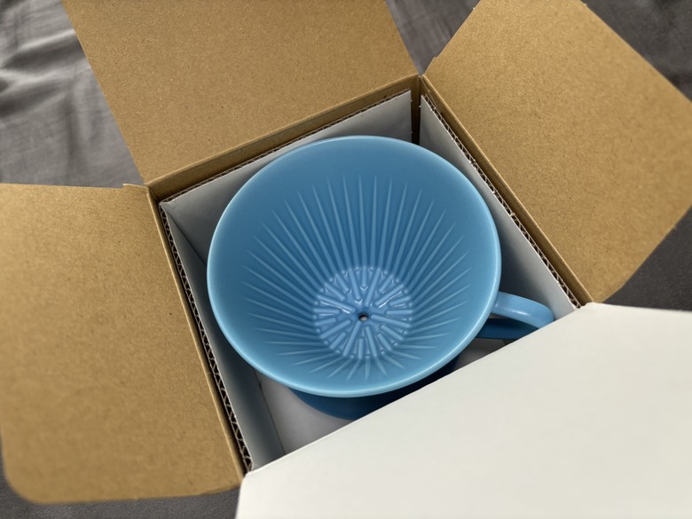 [開箱] BlueBottle 藍瓶咖啡 全球限定-海藍濾杯