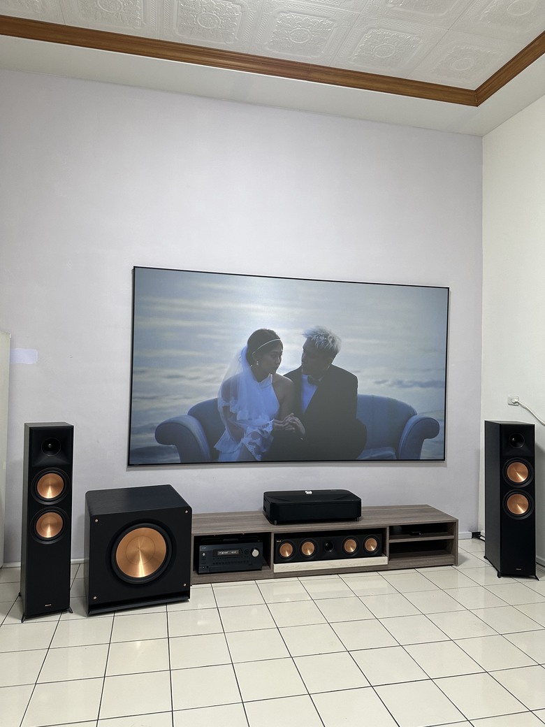 Klipsch 音響及雷射電視分享