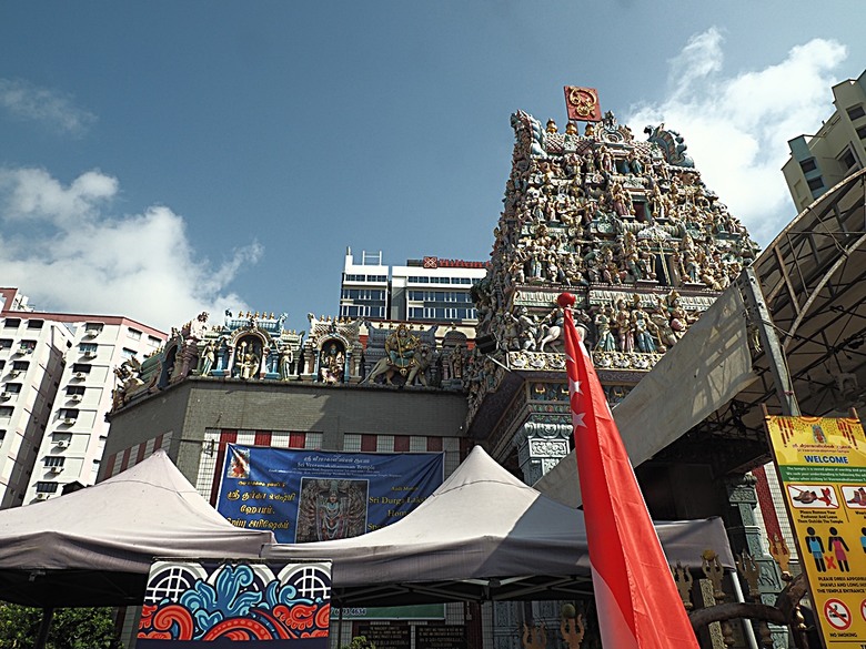 竹腳中心(Tekka Centre)之順發椰漿飯、維拉馬卡里拉曼廟(Sri Veeramakaliamman Temple)、陳東齡故居、實龍崗路 (Serangoon Rd)及甘貝爾巷 (Campbell Ln)、印度遺產中心(Indian Heritage Centre) — 赤道三國文化休閒行旅 之 新加坡篇 第三回 小印度(Little India)