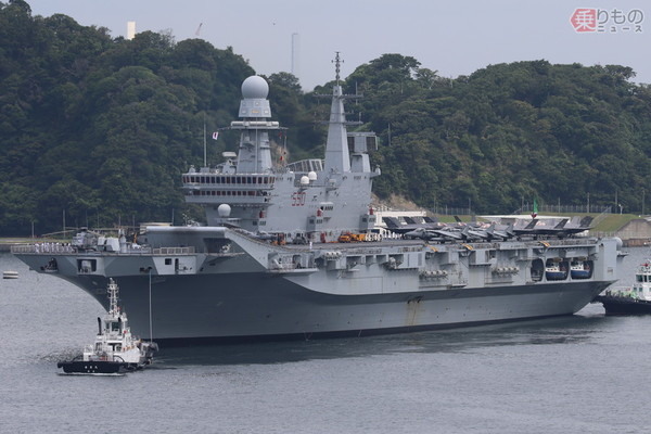 義大利航母抵達日本