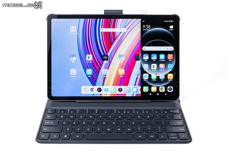 紅米Redmi Pad Pro測試|配件齊全、售價親民的多工之選!