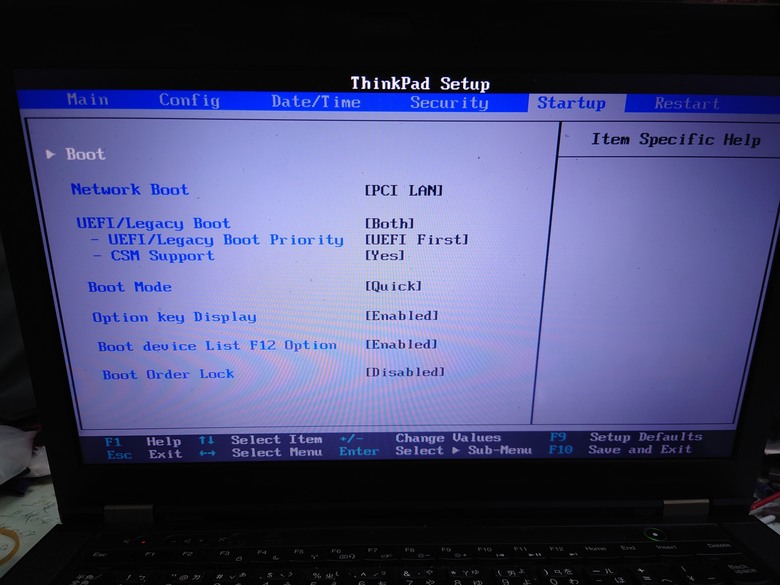 T430如何設定USB重灌win10