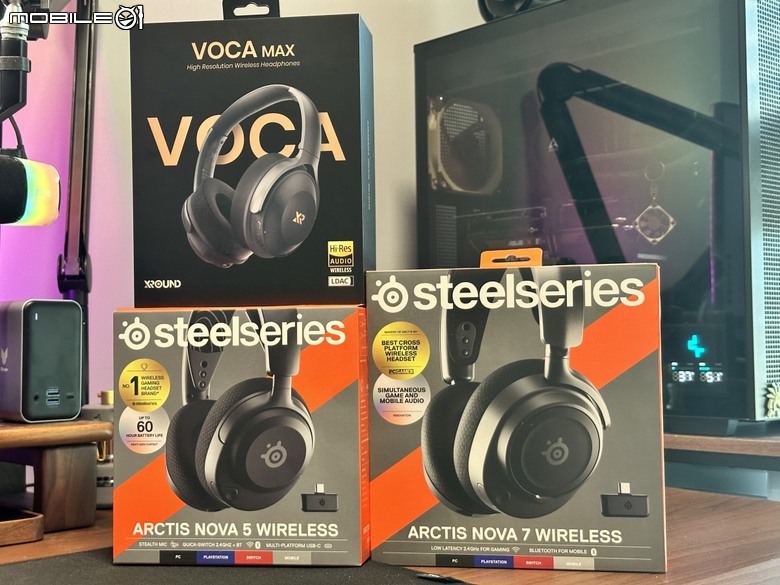化繁為簡!SteelSeries Arctis NOVA 5 無線耳機麥克風