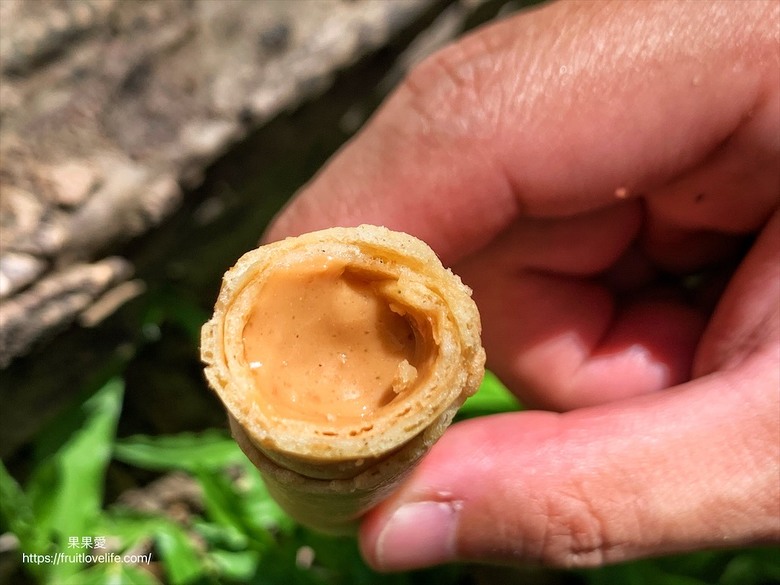 點我看大圖 全台唯一"米"做的無麩質彩虹米蛋捲,口感酥脆,濃郁柔滑的內餡