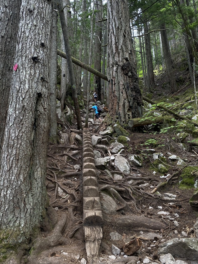 「瑜伽越野跑」加拿大🇨🇦 溫哥華 Vancouver, BC 北邊的兩條路線：Sea to Summit 及 Garibaldi Lake trail
