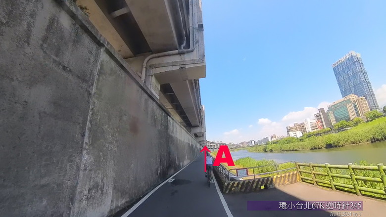『環小台北67公里（逆時針）EP.6/6』簡單安全百搭的自行車路線-從第50圈再認識台北河濱自行車道！EP.6/6南港展覽館→1號水門→10號水門大佳河濱公園18K