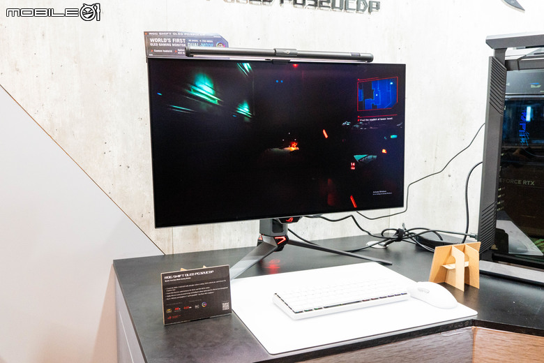 ROG SWIFT OLED PG32UCDP 電競螢幕實測 在 4K 高解析與 480 Hz 高反應自由切換的遊戲螢幕首選