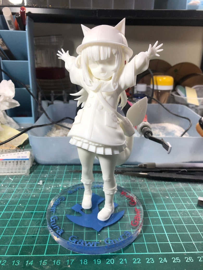 hololive-噶嗚・古拉 幼稚園Ver. GK塗裝分享