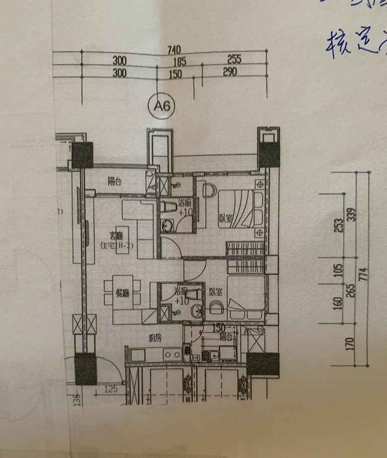 台南市 （預）三登上漾 2房2衛2廳 平車 格局超棒雙面採光