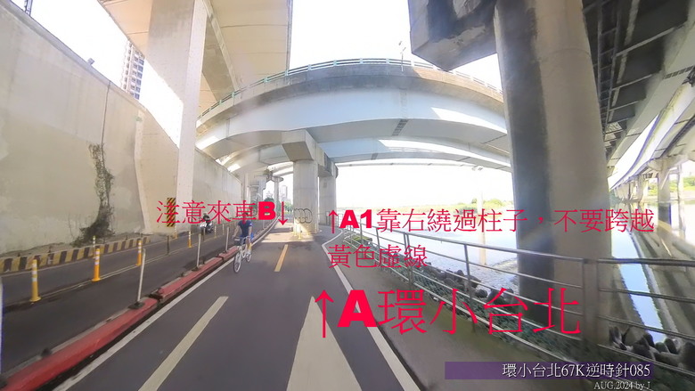 『環小台北67公里(逆時針)EP.3/6』簡單安全百搭的自行車路線-從第50圈再認識台北河濱自行車道!EP.3/6大稻埕→馬場町8K