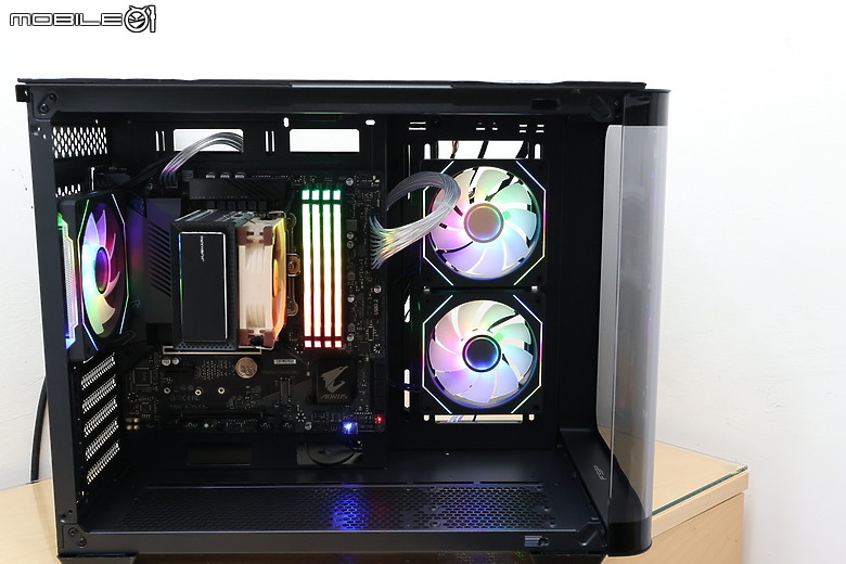 點我看大圖 全漢 3D 圓弧玻璃 S380 M-ATX 小海景