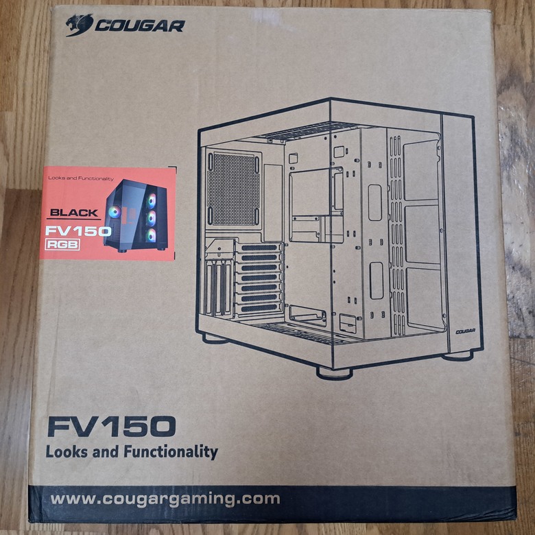 海景雙艙機殼 COUGAR FV150 RGB 開箱