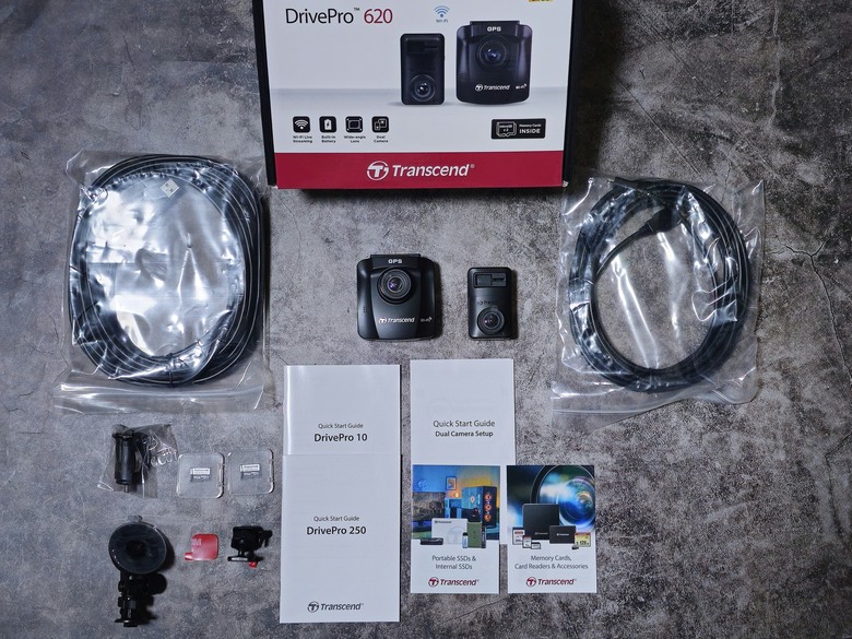 Transcend創見 DrivePro 620 雙鏡頭行車記錄器