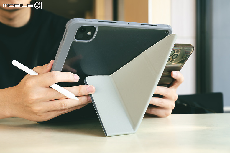iPad Pro 保護殼購買推薦 – Hipporizz Origo 晶透筆槽防摔殼開箱實測