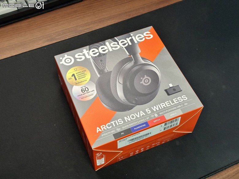化繁為簡!SteelSeries Arctis NOVA 5 無線耳機麥克風