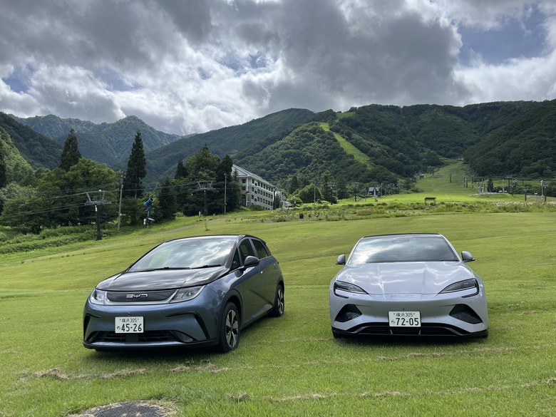 中國人的驕傲 比亞迪在日本2024電動車拉力賽白馬站上榮獲第一名