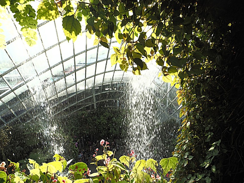 濱海灣花園 雲霧林(Cloud Forest)、花穹(Flower Dome) 及《莫內印象(Impressions of Monet)》特展、擎天樹叢(Supertree Grove)的《花園狂想曲(Garden Rhapsody)》聲光秀、遊園導覽車(Audio Tour)、Jurassic Nest FoodHall中的Hawker Chan燒肉飯,及金沙酒店《幻彩生輝(Spectra- A Light and Water)》燈光秀 — 赤道三國文化休閒行旅 之 新加坡篇 第五回 濱海灣花園