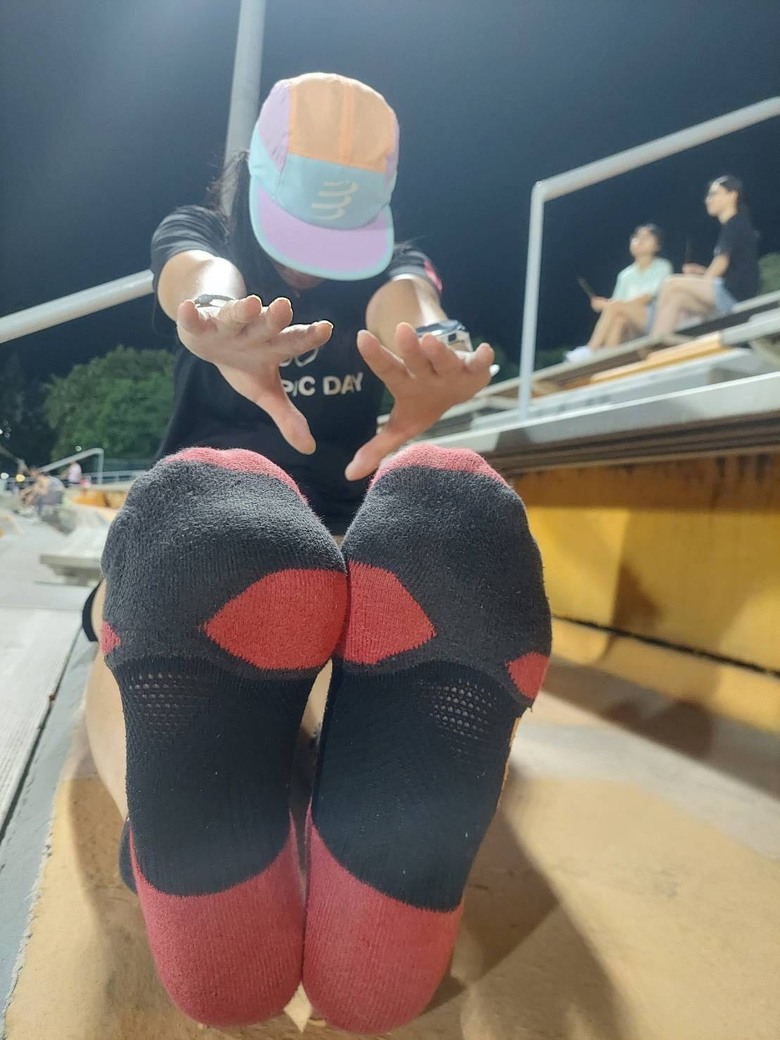 金澤馬賽前訓練 | HOKA MACH6、CHEGO赤足感機能襪