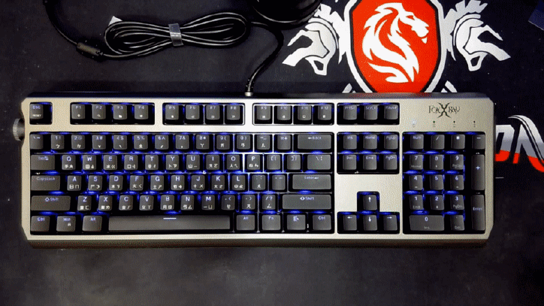 開箱｜【FOXXRAY 狐鐳】FXR-HKM-91 闇夜 RGB 智慧旋鈕機械鍵盤 - 內建多功能智慧旋鈕，無論是遊戲、工作都適用之作！