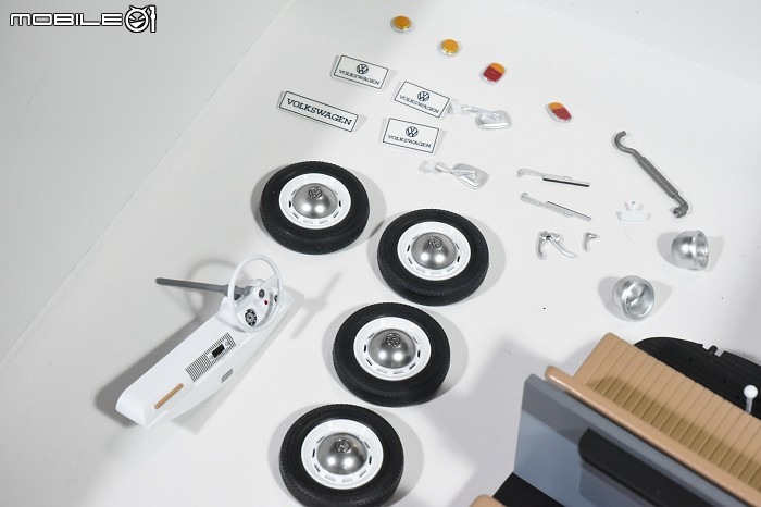 [模型製作記] 福斯麵包車 1/24