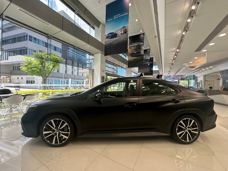 WRX潮黑科技版現場賞車分享