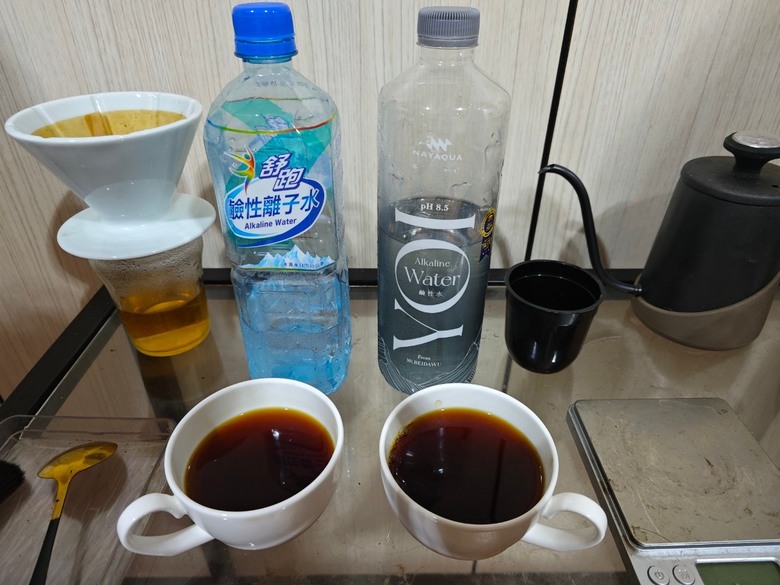 點我看大圖 手沖咖啡水質對決