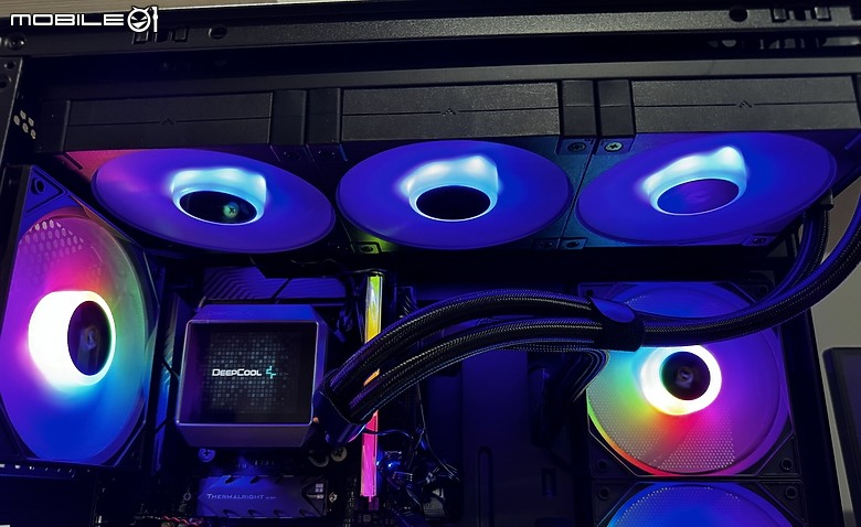 點我看大圖 內建陀螺儀 DEEPCOOL 九州風神 MYSTIQUE 360 ARGB