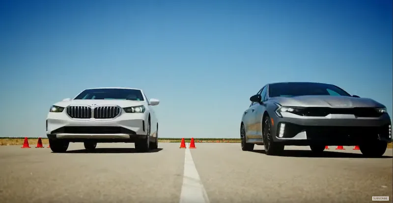 影/Kia K5 GT跨級挑戰BMW 530i!售價一半性能卻更強?