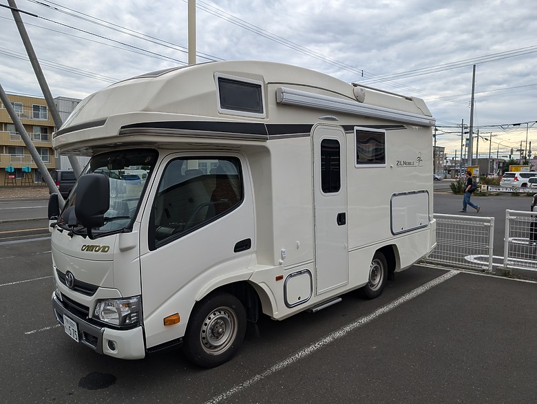 點我看大圖 2024 露營車大白 去睡北海道休息站+泡日歸溫泉(更新第六天登別地獄谷以及露營車心得 終)