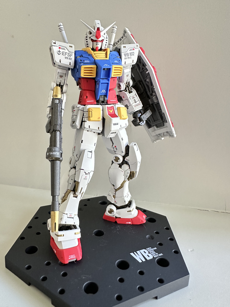 「再忙也要組模型」-RG RX-78-2 2.0 製作分享