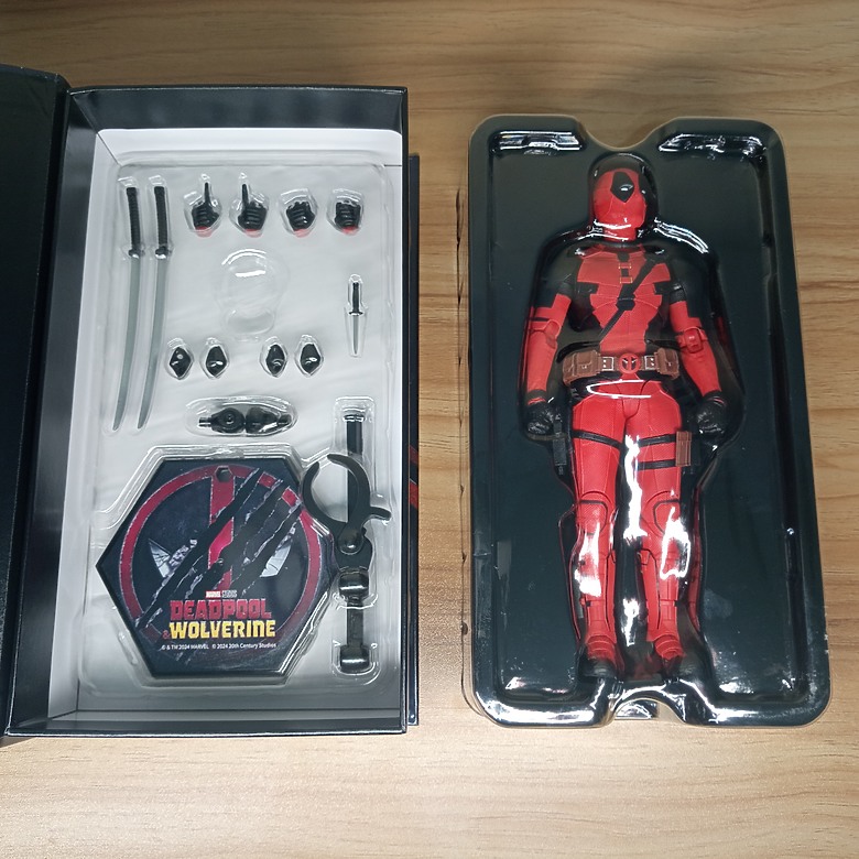 【開箱】ZD TOYS 中動玩具 死侍與金鋼狼-死侍 Deadpool 1/10