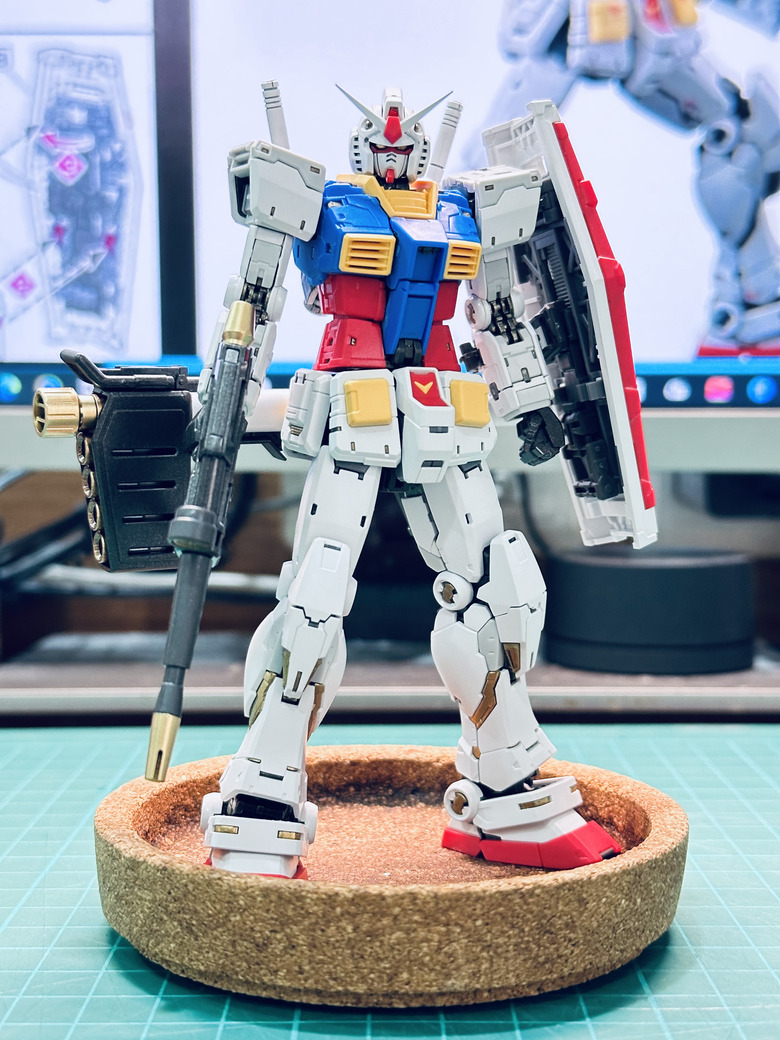 「再忙也要組模型」-RG RX-78-2 2.0 製作分享